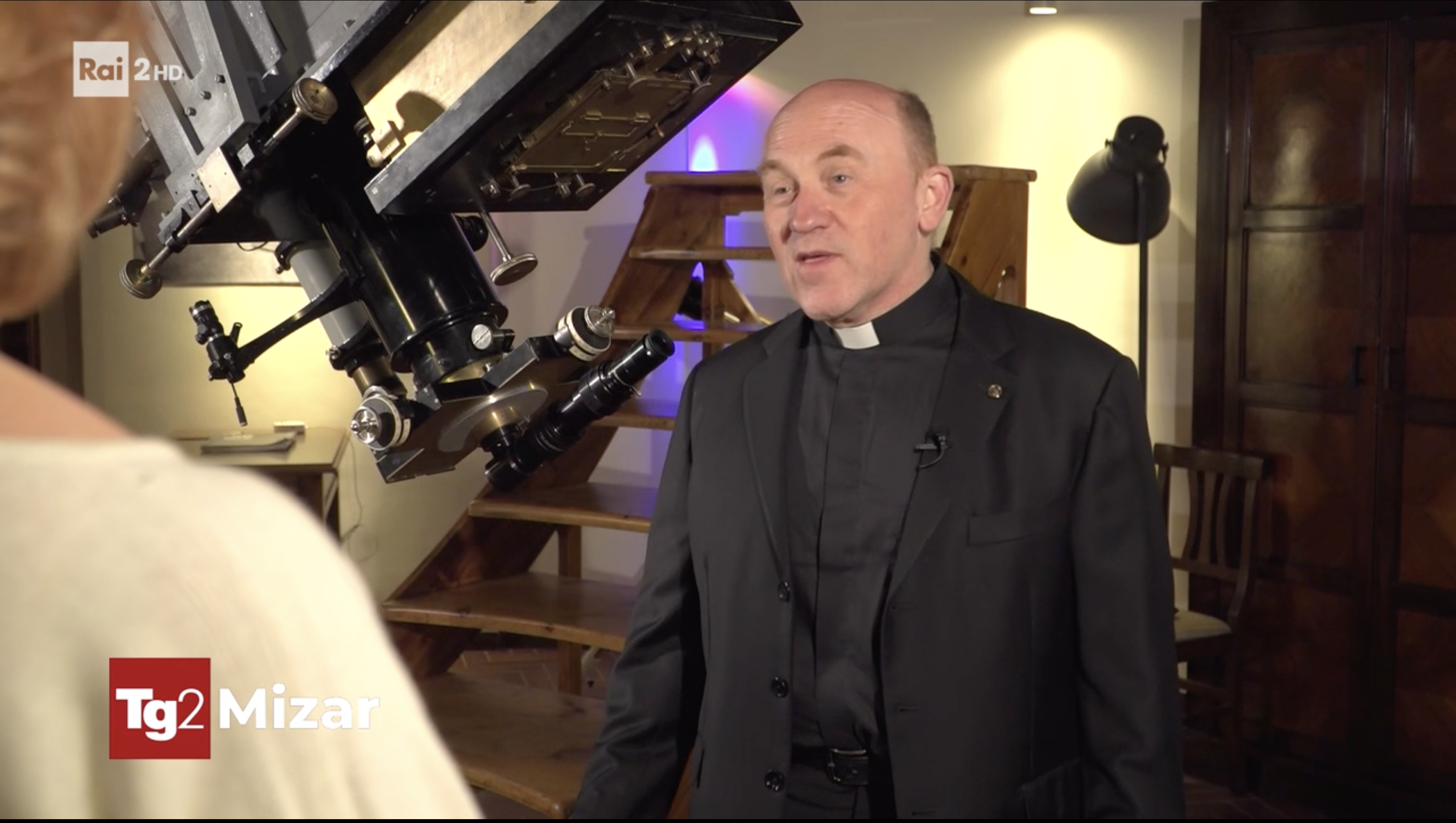 LA SPECOLA VATICANA RACCONTATA A TG2 MIZAR